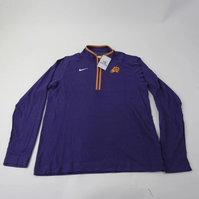 Pullover Dri-Fit Phoenix Suns Nike NBA Authentics para hombre púrpura/naranja nuevo Foto 1 de 4