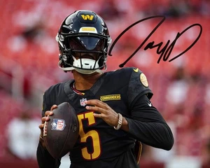 Jayden Daniels Signed 8x10 Autographed Photo reprint Washington Commanders - Picture 1 of 1