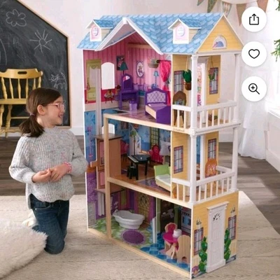 Casa de muñecas de madera KidKraft My Dreamy con accesorios  Foto 1 de 4