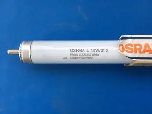 OSRAM Fluorescent Lamp Lumilux L18W/21X-TL-X XL Fa6 4000K T8 Diameter 26mm - Picture 1 of 5