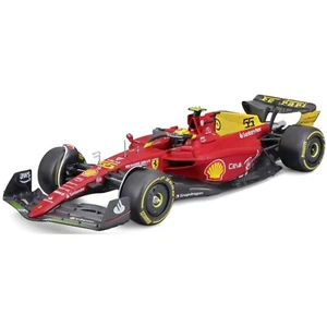 F1 Carlos Sainz 1:24 2022 Italian GP Ferrari by Bburago Model RaceCar - Picture 1 of 4