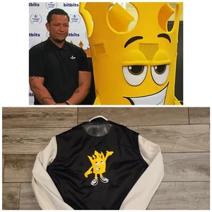RARE Rag Bone X Miguel Cabrera Chocolate Co. Edith Varsity Jacket 0 Embroidered - Picture 1 of 9