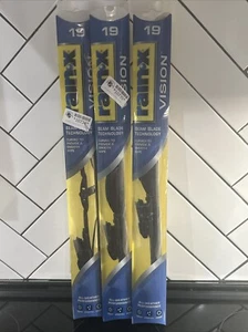 Rain-X Vision 19" Windshield Wiper Blades 3 pack - Picture 1 of 3