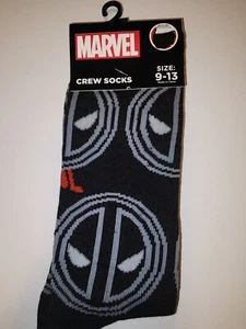 NEW Marvel Deadpool Socks - Picture 1 of 3