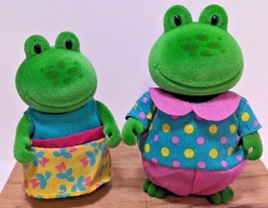 Lil Woodzeez Croakalily Battat Toys Frog Family Mom Libby and Daughter only - Picture 1 of 9