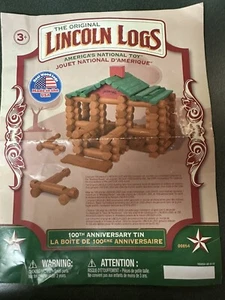 Lata de troncos Lincoln 100 aniversario - Imagen 1 de 8