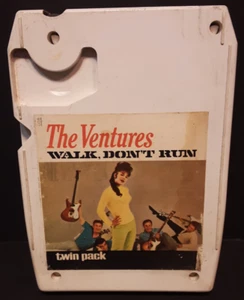 THE VENTURES WALK DON'T RUN VOL. 1 & 2 LiBERTY TWiN PACK 8-TRACK TAPE CARTRIDGE - Picture 1 of 3