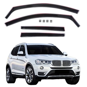 Windabweiser GP Regenabweiser Für Bmw X3 F25 2010-2018 4-Tlg Set Schwarz - Bild 1 von 8