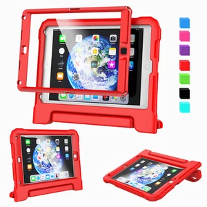 Kids Case Apple iPad 9.7" 6th / 5th Generation - Built-in Screen Protector Cover - Picture 1 of 79