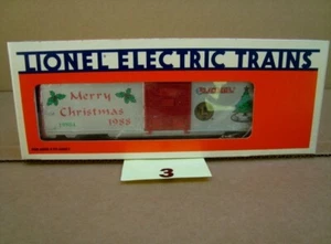 Lionel 1988 Christmas box Car 6-19904 NIB (item 3) - Picture 1 of 4