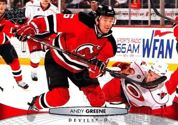 2011-12 Upper Deck #348 Andy Greene - Image 1 of 1