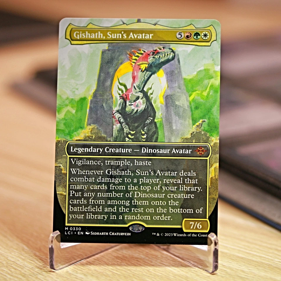 Gishath, Sun's Avatar #330 | LCI Lost Caverns Of Ixalan | MTG | Same Day Ship! - Image 1 of 1