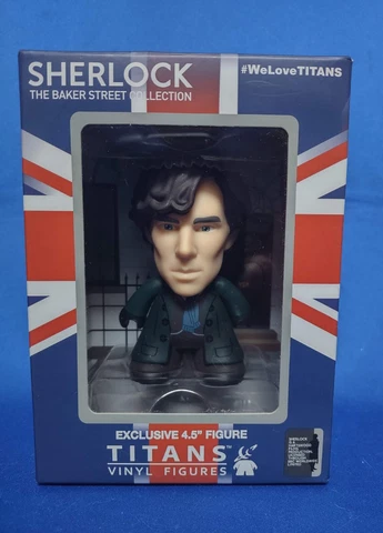 Titans 4.5" Exclusive Sherlock Vinyl Figure Baker Street Collection Cover