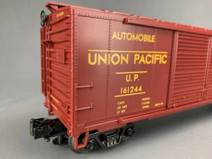 O MTH Premier 20-93012 UP Automobile 50’ DD Box Car #161244 O1651 LZ - Picture 1 of 14