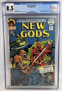 New Gods #7 (1971) 1st app of Steppenwolf in CGC 8.5 Very Fine + - Picture 1 of 4