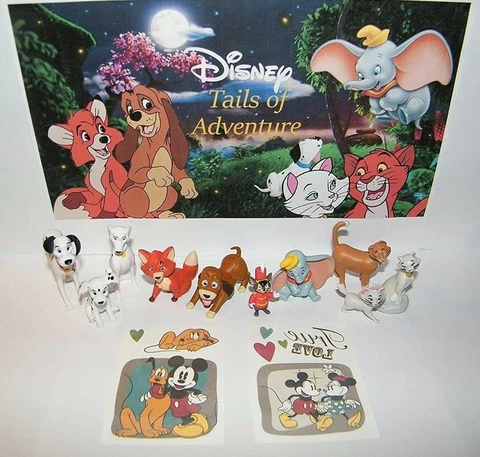 Disney Animal Friends Figure Set including Dumbo, Fox and Hound, and More! Cover