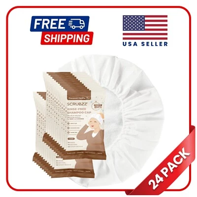 Scrubzz No Rinse Shampoo Caps - 24 Count, Coconut Vanilla - Image 1 of 4