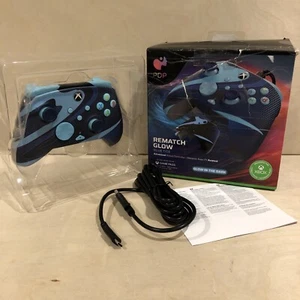 PDP REMATCH Glow Wired Controller for Xbox Series X|S Xbox One Windows 10/ 11 PC - Picture 1 of 9