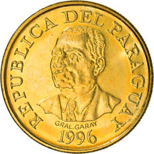 [#382825] Monnaie, Paraguay, 10 Guaranies, 1996, SPL, Brass plated steel, KM:178