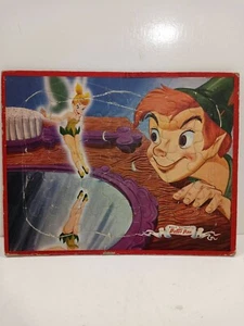Vintage Walt Disney Peter Pan Frame Tray Puzzle Read Description - Picture 1 of 8