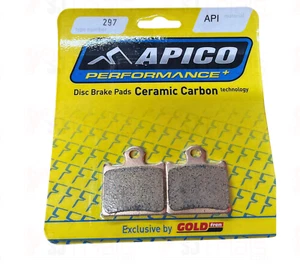 KTM SX85 2011-2020 REAR BRAKE PADS API 297 Apico/Gold Fren HUSKY TC85 - Picture 1 of 8