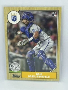 MJ Melendez Rookie 2022 Topps Update Series 1987 Topps # 87TBU-46 - Bild 1 von 2