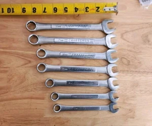 Craftsman Combination Wrench Set Metric 12mm To 18mm BF Molybdenum Japan - Bild 1 von 3