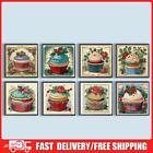 5D DIY Partial Special Shaped Drill Diamond Painting Cupcake Kit Decoration