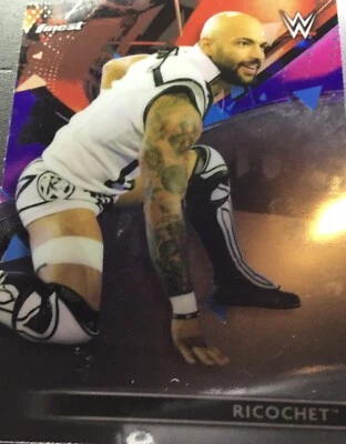 RICOCHET#33- 2021 Topps Finest  WWE  New - Image 1 of 2