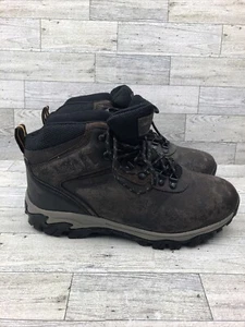 Eyushijia Mens Waterproof Snow Hiking Boots Size 10 Mens Faux Leather - Picture 1 of 8