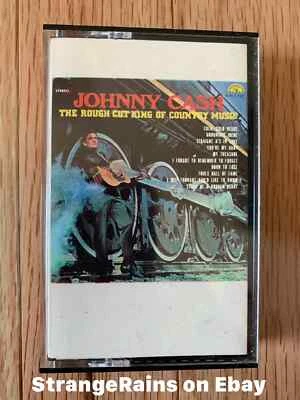 Johnny Cash The Rough Cut King of Country Music Cassette Tape Tested SUN RECORDS - Image 1 of 4
