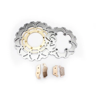 DRZ400SM DRZ 400 SM 2005-2024 23 discos rotores de freno delanteros traseros + pastillas para Suzuki Foto 1 de 4