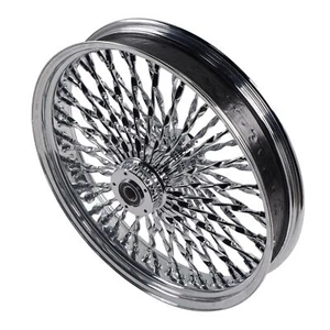 Stainless Steel Fat Spokes 21"Front Wheel Dual Disc for 00-07 Touring Updating - Bild 1 von 9