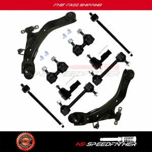 For 2001-2006 Hyundai Elantra 10Pcs Front Rear Suspension Sway Bar Tie Rod Kit - Picture 1 of 10