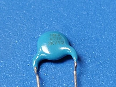 (4 件)DEHR33D471KA3B MURATA 陶瓷圆盘电容器 470pF 2000 伏 R 10% ROHS — 第 1/3 张图片