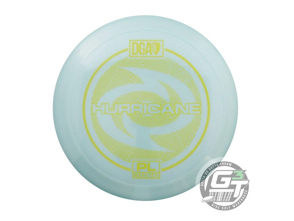 NEW DGA ProLine Hurricane 167-169g Mint Yellow Stamp Distance Driver Golf Disc - Image 1 of 1