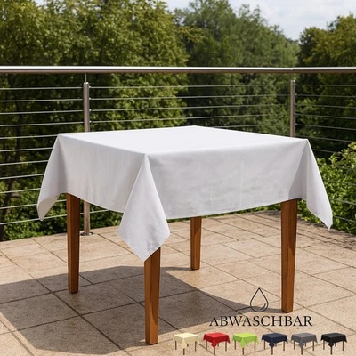 Tischdecke Teflon Beschichtet Wasserabweisend Outdoor Garten Terrasse - Bild 1 von 2