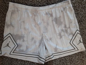 Women's Jordan Heritage Diamond Basketball Shorts Gray Size 2X DM5262 104 NWTs - Picture 1 of 11
