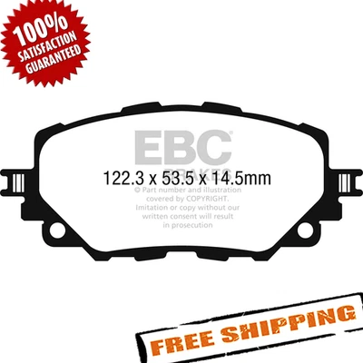 Pastillas de freno EBC DP32263C Redstuff cerámica bajo polvo para Mazda MX-5 Miata 2022 Foto 1 de 4