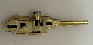 Vintage Transformers G1 GOLD THRUSTER GUN (1980’s) Rare Find 2” - Picture 1 of 6