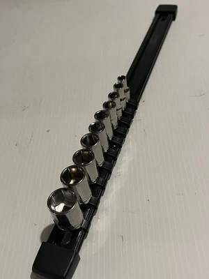 Blue Point Socket Set 1/4 Drive Standard Short Chrome  - Image 1 of 4