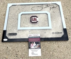 LAMONT PARIS FIRMATO Backboard JSA COA South Carolina Gamecocks Basket SC - Foto 1 di 3