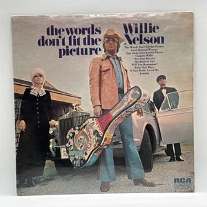 Willie Nelson - The Words Don’t Fit The Picture - SEALED 1972 US 1st Press LSP - Picture 1 of 6