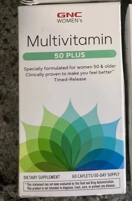 GNC Women's Multivitamin 50 Plus - 60 Capsules - Exp 8/25 - Image 1 of 2