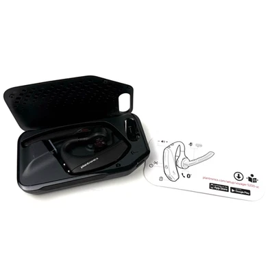 Plantronics Voyager 5200 Wireless Single-Ear Headset W/ Case USB Dongle Tested - Image 1 of 4