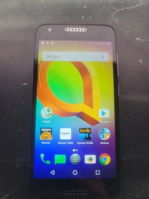 LCD original Alcatel OEM en marco!  A576 A576BL A577VL Cremallera Kora 5046G 5046S A30 Foto 1 de 2