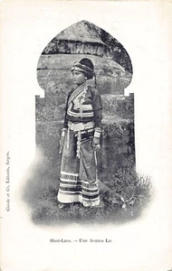 Laos - A woman of the Lu ethnic group - Publ. Claude & Cie  - - Laos - Une femme - Picture 1 of 2