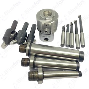 1MT 2MT 3MT KIT TESTINA ALESATURA 38MM TESTA ALESATRICE CON UTENSILI PER FRESATRICI - Foto 1 di 6