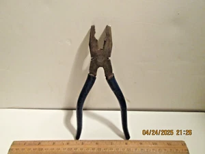 LINESMAN VINTAGE 8 IN. ALICATES. AGARRE DE GOMA - Imagen 1 de 3