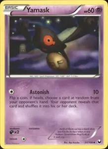 2x (BW5-51) Yamask (U) Pokemon B&W Dark Explorers Card # 51 - Picture 1 of 1